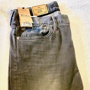 POLO RALPH LAUREN  - MEN'S JEANS  GREY (NEW)